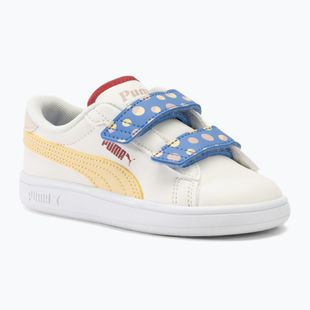 Vaikiški batai PUMA Smash 3.0 Summer Camp V Inf warm white/chamomile/puma white