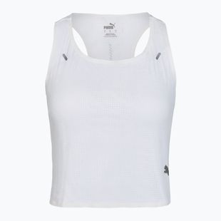Treniruočių topas PUMA Run Ultraspun Crop white