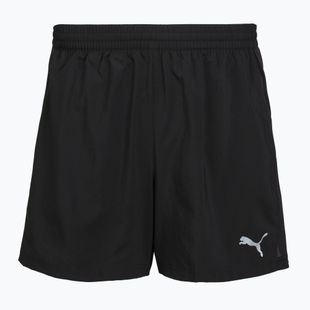Vyriški bėgimo šortai Puma Run Favorite Velocity 5" Shorts black/lime
