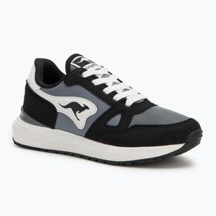 Vaikiški batai KangaROOS K-Sneak Jay jet black/steel grey
