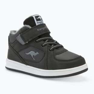 Vaikiški batai KangaROOS K-CPI Kalino Mid EV jet black / steel grey