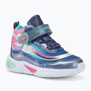 Vaikiški batai KangaROOS K-SLG Willow Mid EV navy / ocean