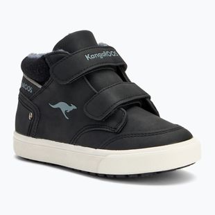 Vaikiški batai KangaROOS KaVu Primo V jet black / steel grey
