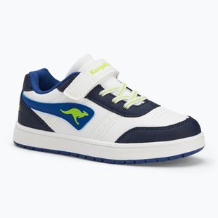 Vaikiški batai KangaROOS K-CA Shaggy EV dark navy/lime