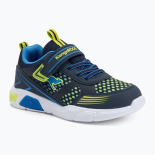 Vaikiški batai KangaROOS K-SLB Naro EV dark navy/lime