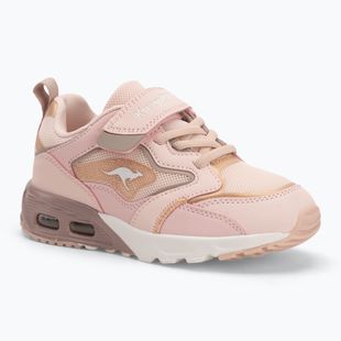 Vaikiški batai KangaROOS KX-Count EV frost pink/sphinx