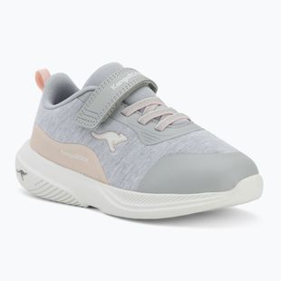 Vaikiški batai KangaROOS K-RDI Cushies EV vapor grey/frost pink