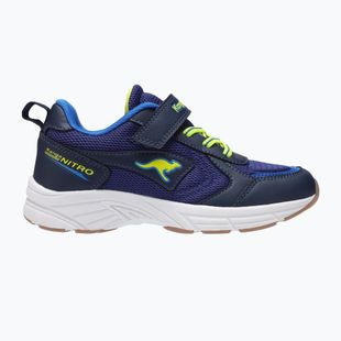 Vaikiški batai KangaROOS K-Ni Chino EV dark navy/neon yellow