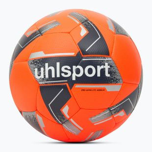Futbolo kamuolys uhlsport 290 Ultra Lite Addglue fluo orange/marine/silber dydis 5