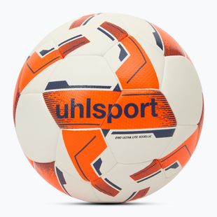 Futbolo kamuolys uhlsport 290 Ultra Lite Addglue white/fluo orange/navy dydis 3