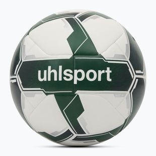 Futbolo kamuolys uhlsport Attack Addglue For The Planet white/dark green/silver dydis 5