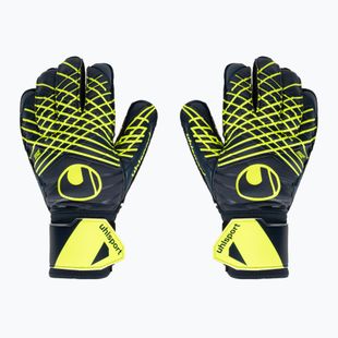 Vartininko pirštinės uhlsport Prediction Soft Pro black/white/fluo orange