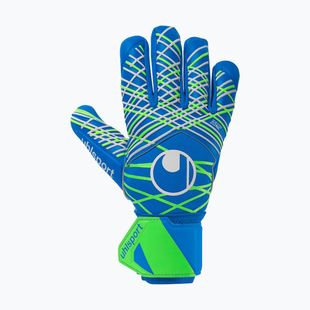 Vartininko pirštinės uhlsport Aquagrip HN pacific blue/fluo green/w