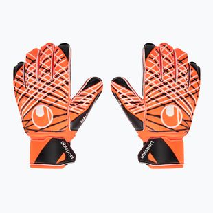 Vartininko pirštinės uhlsport Soft Resist + Flex Frame fluo orange/white/black