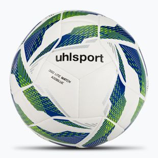 Futbolo kamuolys uhlsport 350 Lite Match Addglue white/dark blue/fluo yellow dydis 4