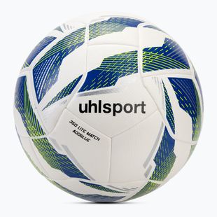 Futbolo kamuolys uhlsport 350 Lite Match Addglue white/dark blue/fluo yellow dydis 5