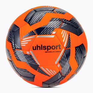 Futbolo kamuolys uhlsport 290 Ultra Lite Addglue fluo orange/navy/silver dydis 4
