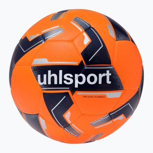 Futbolo kamuolys uhlsport 290 Ultra Lite Addglue fluo orange/navy/silver dydis 5
