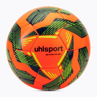 Futbolo kamuolys uhlsport Ultra Lite Soft 290 fluo orange/navy/fluo yellow dydis 5