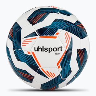 Futbolo kamuolys uhlsport Team white/navy/fluo orange dydis 5