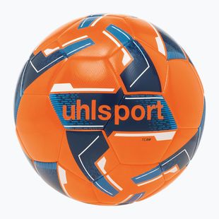 Futbolo kamuolys uhlsport Team fluo orange/navy/white dydis 5