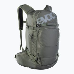 Slidinėjimo kuprinė EVOC Line 30 l dark olive