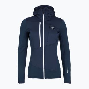 Moteriškas džemperis ORTOVOX Fleece Grid Hoody deep ocean