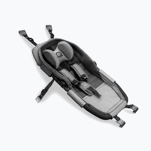 Sėdynė Qeridoo Baby shell grey dviračių priekabai