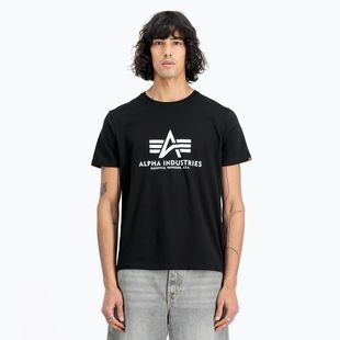 Vyriški marškinėliai Alpha Industries Basic black