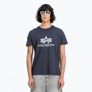 Vyriški marškinėliai Alpha Industries Basic navy
