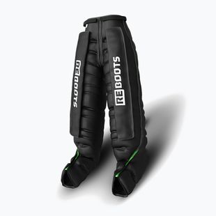 Kojos rankovės limfodrenažui REBOOTS Go Lite Recovery Pants 2.0 2025 Edition black/white/green