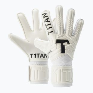 Vaikiškos vartininkų pirštinės T1TAN Classic 1.0 White-Out Junior FP white