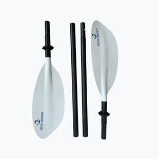 Baidarės irklas 4-ių dalių SPINERA Kayak Basic Alu 4D white