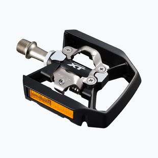 Shimano SPD dviračių pedalai PD-T8000 juodi/sidabriniai
