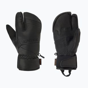 Vyriškos slidinėjimo pirštinės Descente 3 Finger Leather black