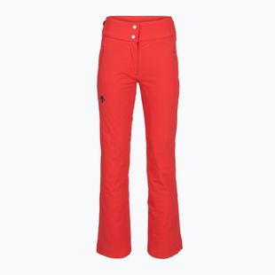 Slidinėjimo kelnės moterims Descente Insulated electric red