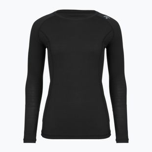 Moteriški termoaktyvūs marškinėliai Descente Base Layer juodi