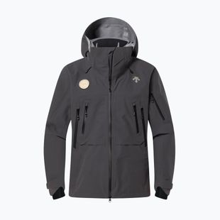 Vyriška slidinėjimo striukė Descente Swiss 3L Hard Shell dark grak