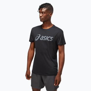 Vyriški bėgimo marškinėliai ASICS Core Top performance black/carrier grey