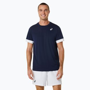 Vyriški teniso marškinėliai ASICS Court SS Top midnight/brilliant white