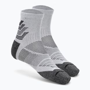 ASICS Racing Run Quarter bėgimo kojinės briliantinė balta/performance juoda