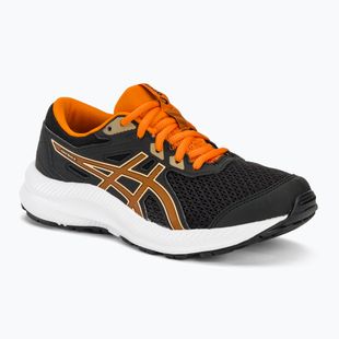 Vaikiški bėgimo batai ASICS Contend 8 GS black/bright orange