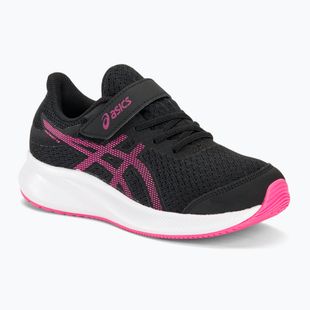 Vaikiški bėgimo batai ASICS Patriot 13 PS black/hot pink