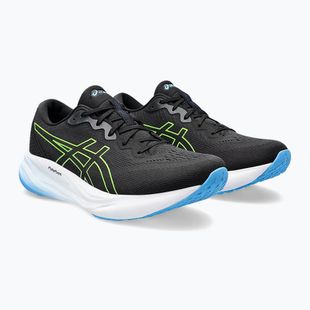 Vyriški bėgimo batai ASICS Gel-Pulse 15 black/electric lime