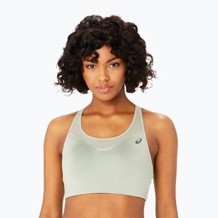 ASICS Accelerate alyvuogių pilkos spalvos bėgimo liemenėlė