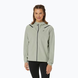 Moteriška bėgimo striukė ASICS Accelerate Waterproof 2.0 olive grey