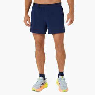 Vyriški bėgimo šortai ASICS Metarun 5IN blue expanse