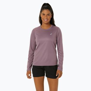 Moteriški bėgimo marškinėliai ilgomis rankovėmis ASICS Core Top dusty mauve