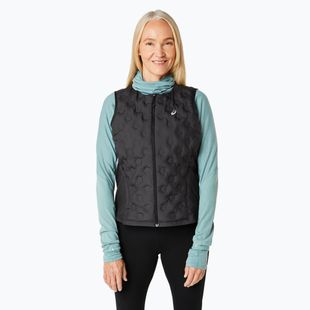 Moteriška bėgimo liemenė ASICS Nagino Run Padded Gilet performance black