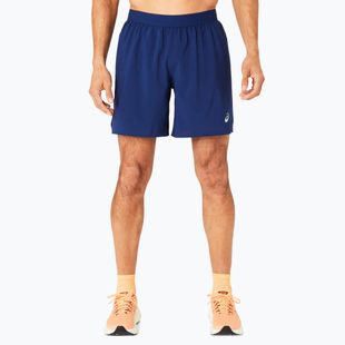 Vyriški bėgimo šortai ASICS Road 2-N-1 7IN blue expanse / midnight